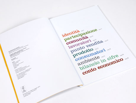 Bilancio 2012 di Coop Lombardia: dettaglio interno