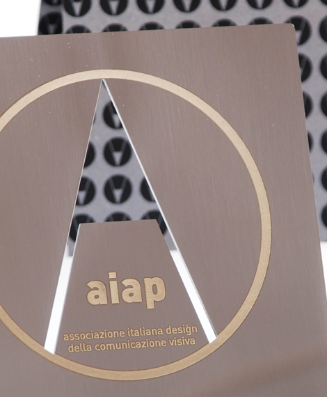Designe e realizzazione del premio AIAP 2015