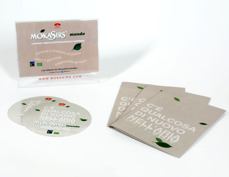 Pieghevole e altro materiale promozionale di Mokasirs Mundo